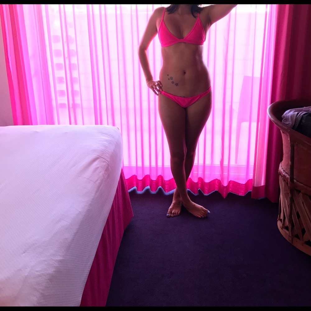 HOT PINK BIKINI